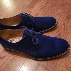 Navy Suede Shoes